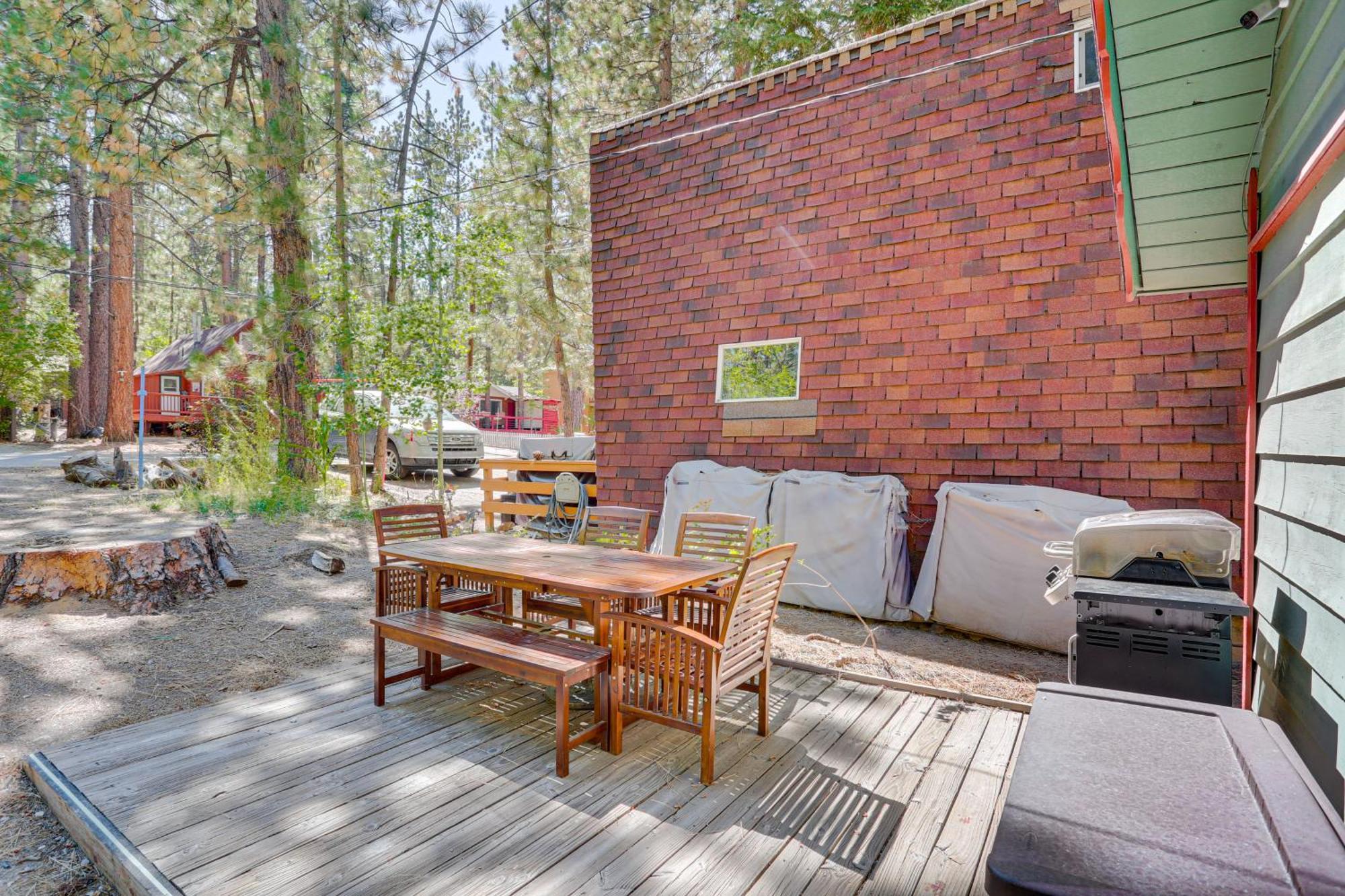 Big Bear Lake Cabin About 1 Mi To Snow Summitandbig Bear 빌라 외부 사진